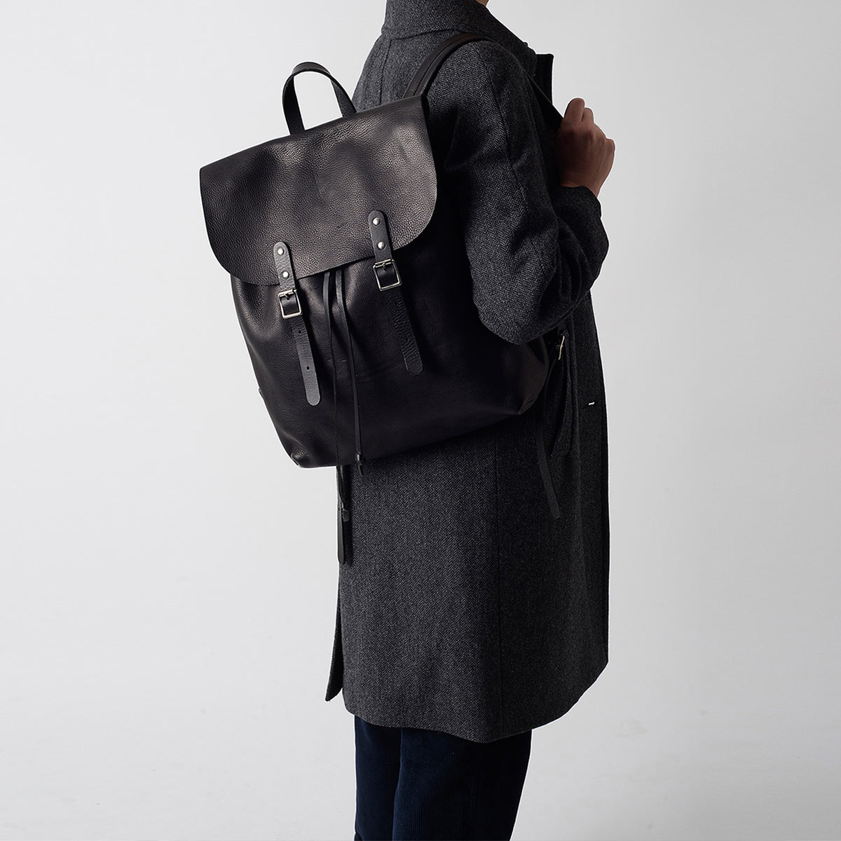 Black Buckle Rucksack – Kate Sheridan