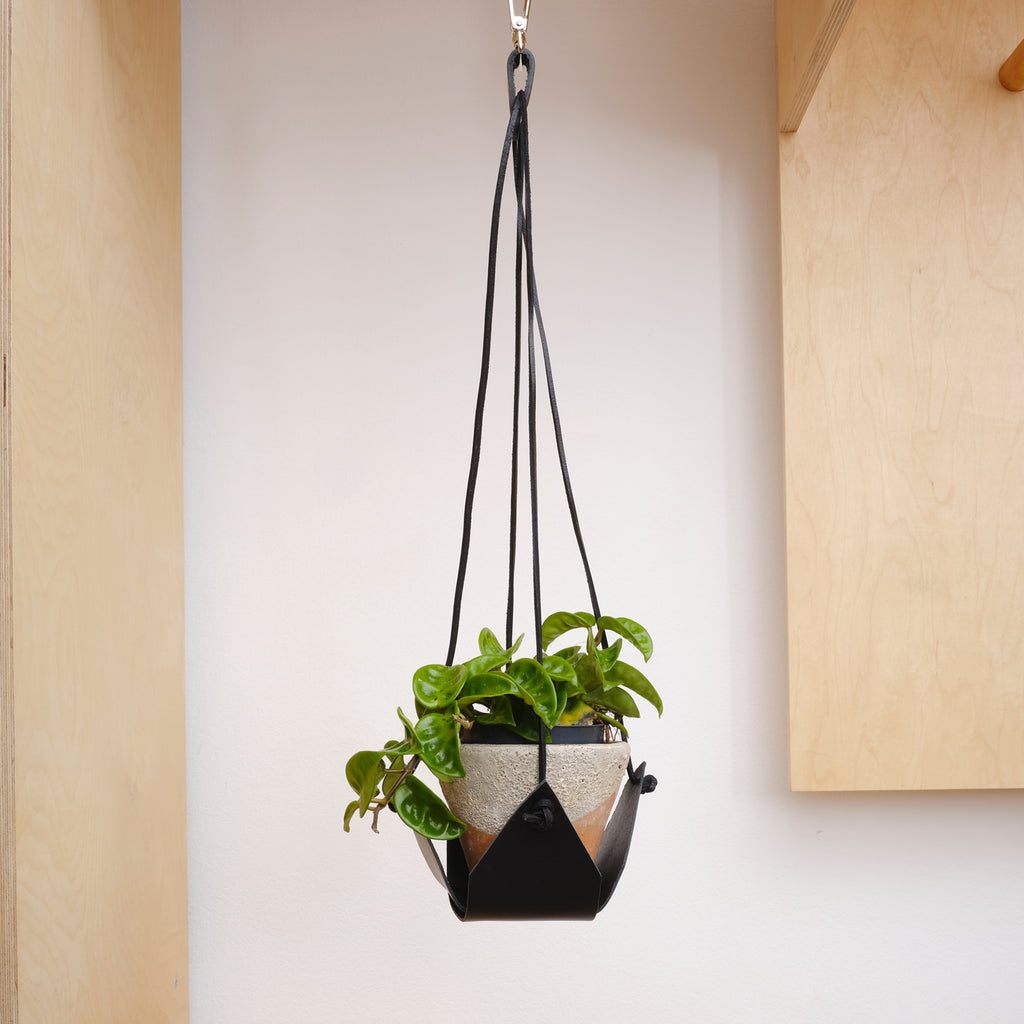 black plant hanger Black Plant Hanger – Kate Sheridan