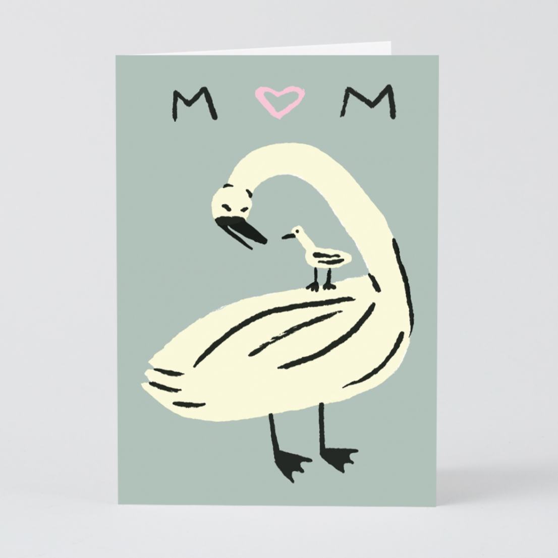 Mum Swan Card – Kate Sheridan