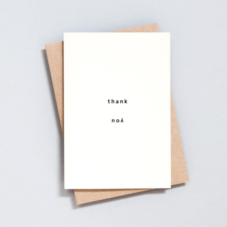 Ola foil blocked Thank You card – Kate Sheridan